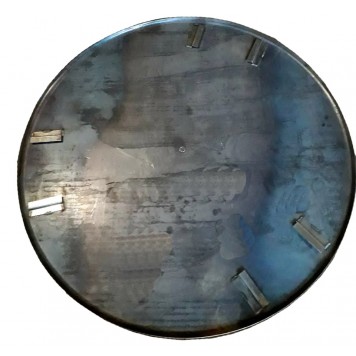 Пример недорогого затирочного диска из горячекатаной стали 